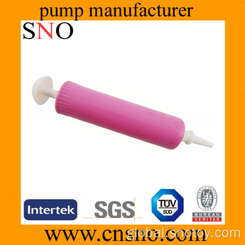 Balloon Air Pump  Mini hand water pump plastic pump for kids Supplier